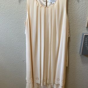 Creamy/peach cocktail dress